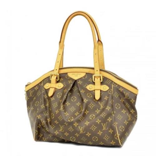 Pre-owned Fabric louis-vuitton-bags Louis Vuitton Vintage , Brown , Da...