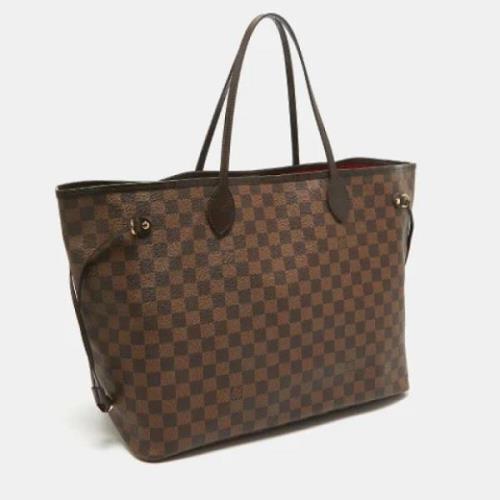 Pre-owned Canvas totes Louis Vuitton Vintage , Brown , Dames