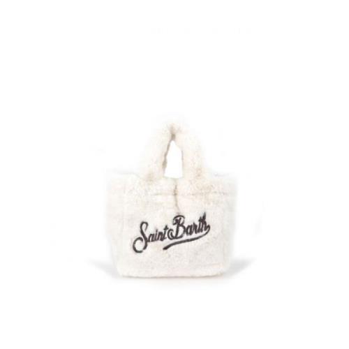 Winter Mini Vanity Handtas MC2 Saint Barth , White , Dames