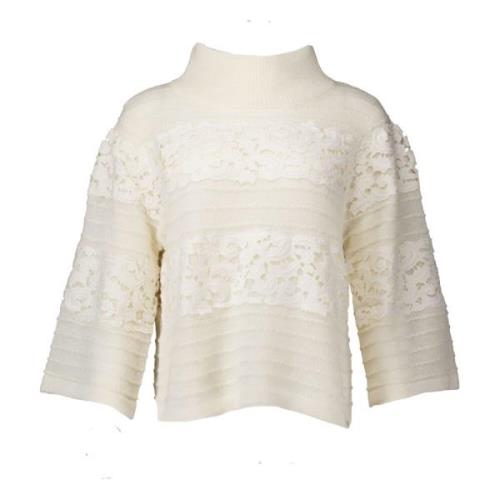 Ecru Sherry Trui Gustav , Beige , Dames