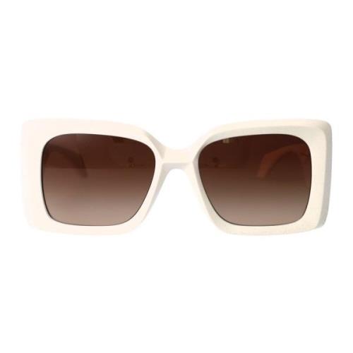 Stijlvolle zonnebril met model 0Ve4467U Versace , White , Dames