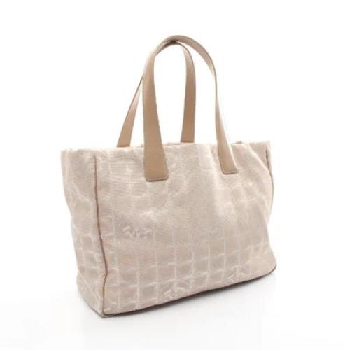 Pre-owned Canvas totes Chanel Vintage , Pink , Dames