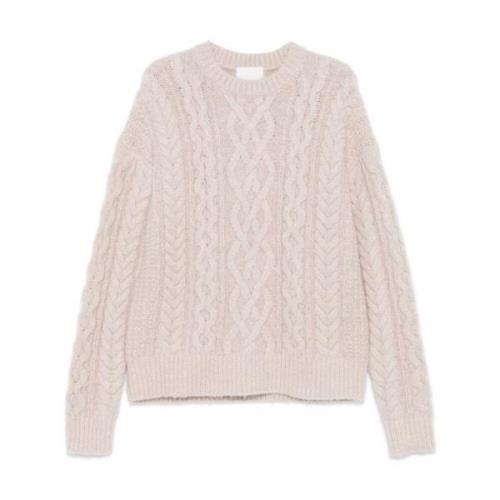 Beige Kabeltrui Isabel Marant , Beige , Heren