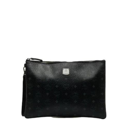 Pre-owned Leather clutches MCM Pre-owned , Black , Heren