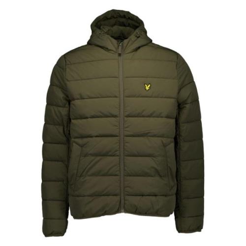 Gewatteerde Olijf Jas Lyle & Scott , Green , Heren