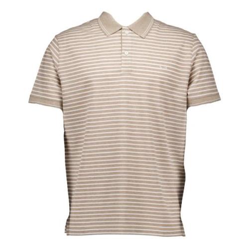 Katoenen Piqué Polos in Beige Paul & Shark , Beige , Heren