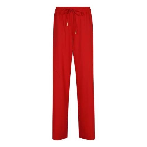 Rode Crush Track Pant Zimmermann , Red , Dames