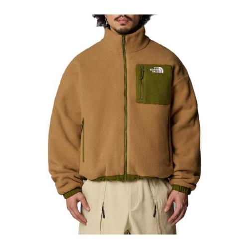 Omkeerbare Fleecejas voor Buiten The North Face , Brown , Heren