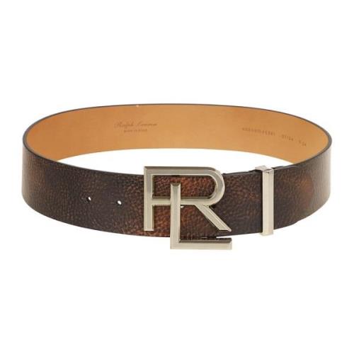 50Mm RL Logo-Gordel-Wijd Ralph Lauren , Brown , Dames