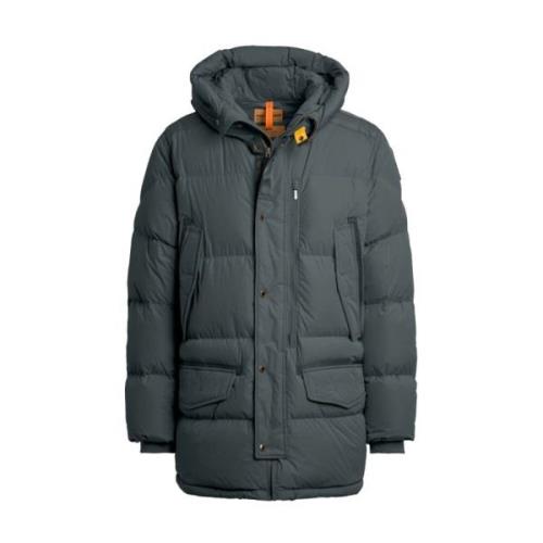 Gewatteerde Harraseeket Donkergroene Jassen Parajumpers , Gray , Heren