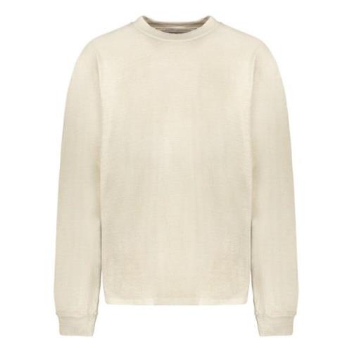 Geribbeld Katoenen T-shirt John Elliott , Beige , Heren