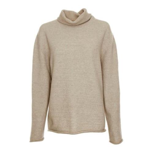 Alpaca Mix Turtleneck Sweater Nephela Drykorn , Beige , Dames