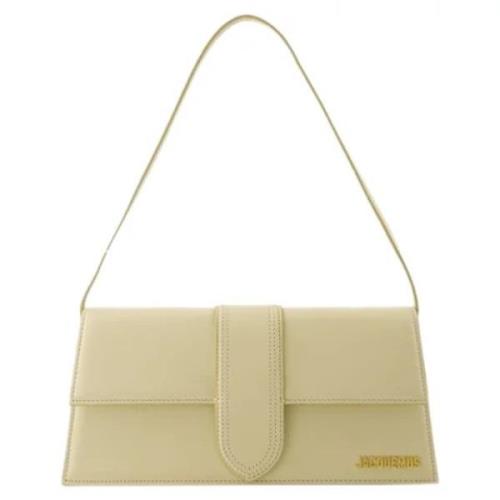 Leather crossbody-bags Jacquemus , Beige , Dames