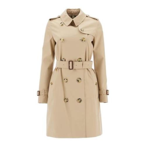 Regenbestendige Katoenen Trenchcoat Burberry , Beige , Dames