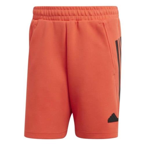 Future Icons 3 Strepen Brired Shorts Adidas , Orange , Heren