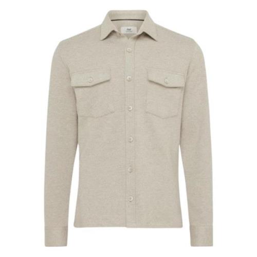 Verratti Beige Overshirt Gentiluomo , Beige , Heren