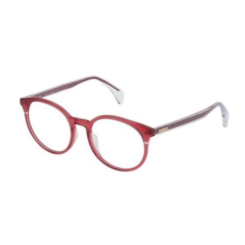 Multicolor Dames Kunststof Frame met Roze Wijzerplaat Police , Red , D...