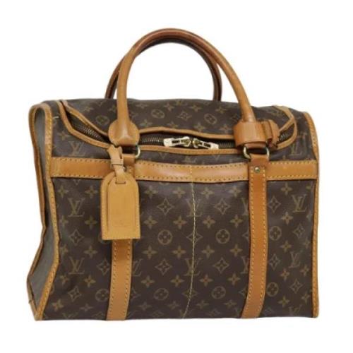 Pre-owned Canvas louis-vuitton-bags Louis Vuitton Vintage , Brown , Da...