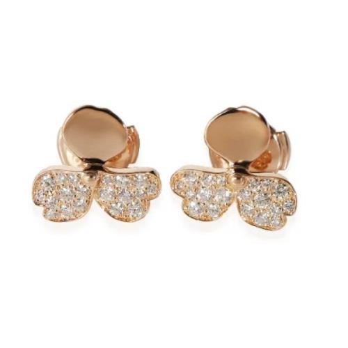 Pre-owned Rose Gold earrings Tiffany & Co. Pre-owned , Yellow , Dames