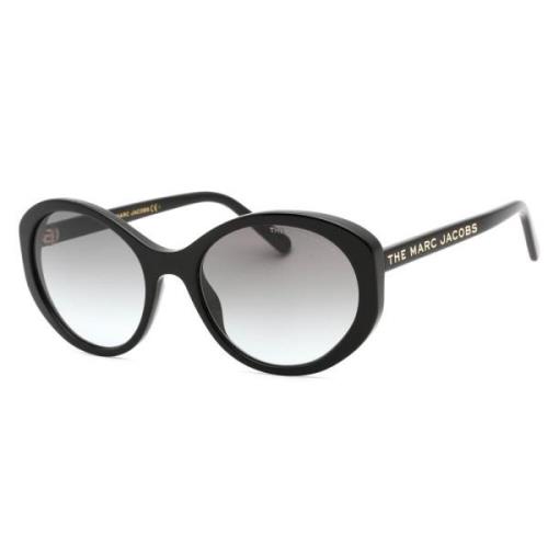 Zwarte Plastic Zonnebril Marc Jacobs , Black , Dames