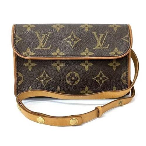 Pre-owned Canvas louis-vuitton-bags Louis Vuitton Vintage , Brown , Da...