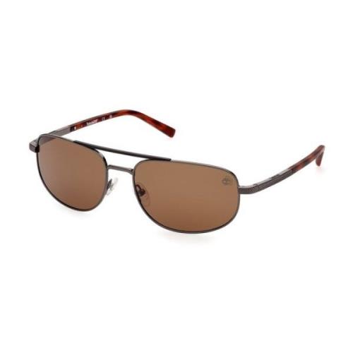 Blauwe Gepolariseerde Zonnebril met UV-filter Timberland , Black , Her...