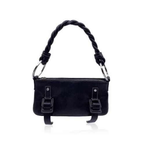 Pre-owned Leather shoulder-bags Givenchy Pre-owned , Black , Dames