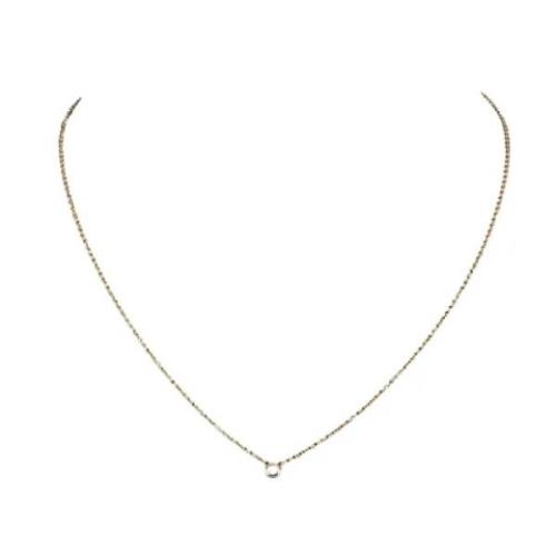 Pre-owned Rose Gold necklaces Tiffany & Co. Pre-owned , Yellow , Dames