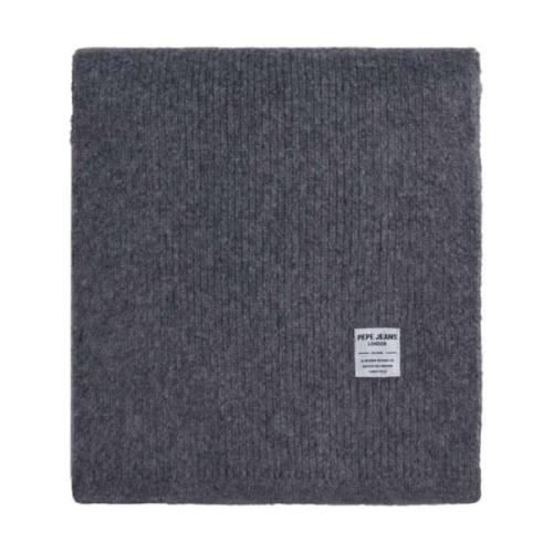 Heren West Sjaal Stijlvolle Winter Accessoire Pepe Jeans , Gray , Here...