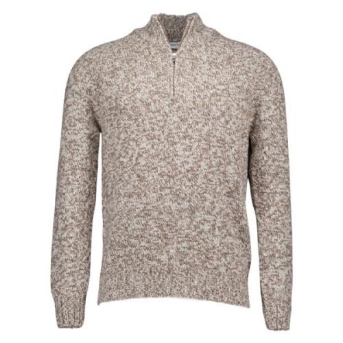 Taupe Sweater Style 10194/25713 Gran Sasso , Beige , Heren