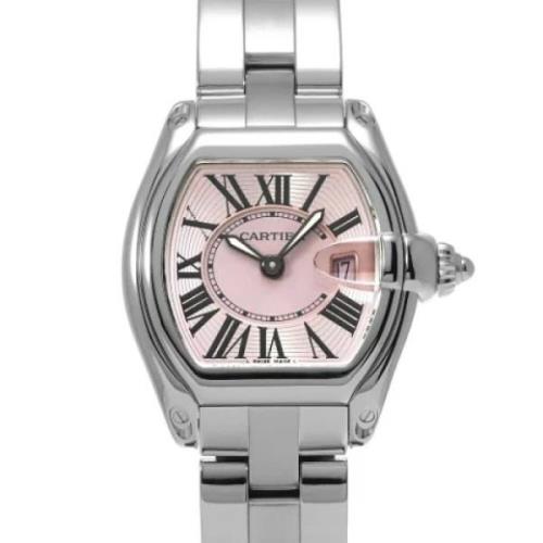 Pre-owned Glass watches Cartier Vintage , Pink , Dames