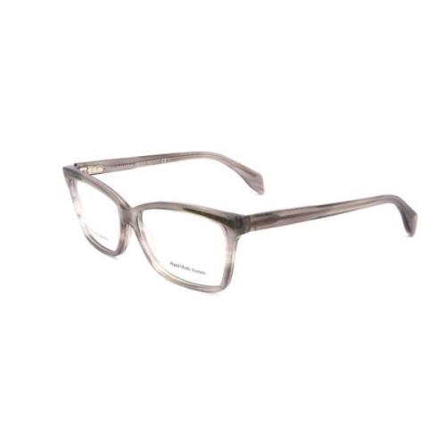 Grijze Acetaat Dames Wijzerplaat Frames Alexander McQueen , Gray , Dam...