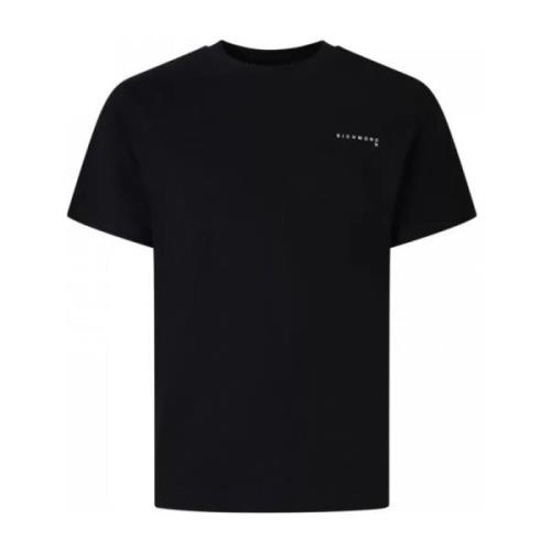 Heren Alipo T-Shirt John Richmond , Black , Heren