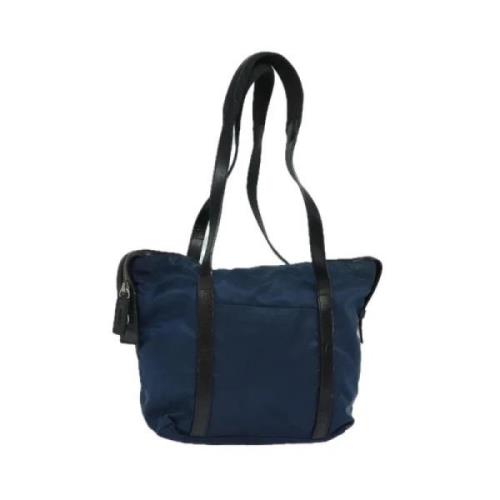 Pre-owned Nylon prada-bags Prada Vintage , Blue , Dames