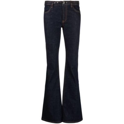 Laag getailleerde jeans met riemdetail Philosophy di Lorenzo Serafini ...