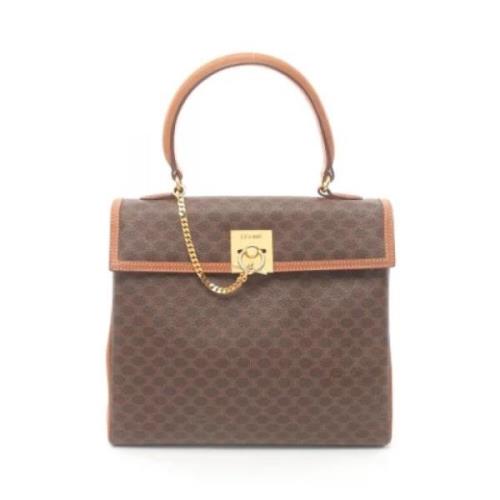 Pre-owned Canvas celine-bags Celine Vintage , Brown , Dames