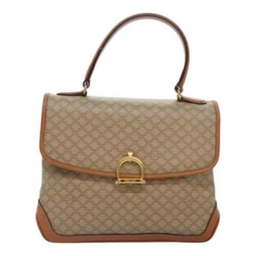 Pre-owned Canvas celine-bags Celine Vintage , Beige , Dames