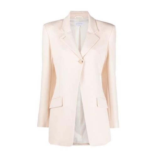 Diagonale Knoopjas Ivoor Patrizia Pepe , Beige , Dames