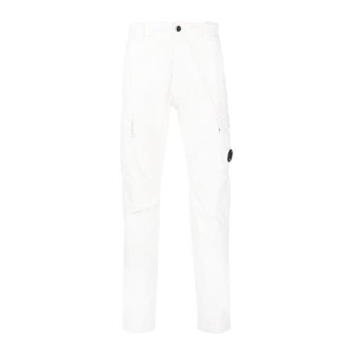 Cargo Stijl Witte Broek C.p. Company , White , Heren