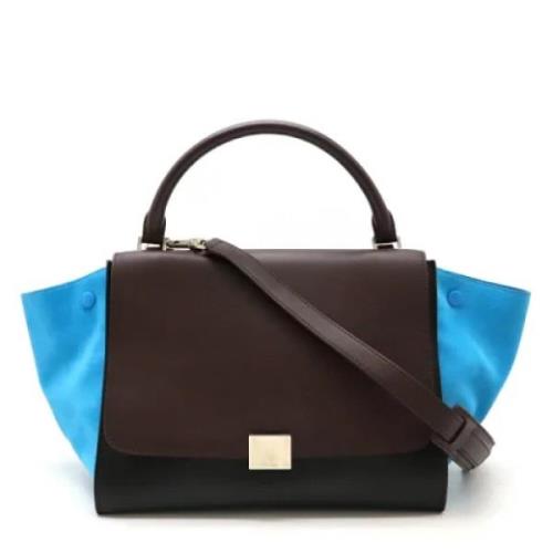 Pre-owned Leather celine-bags Celine Vintage , Brown , Dames