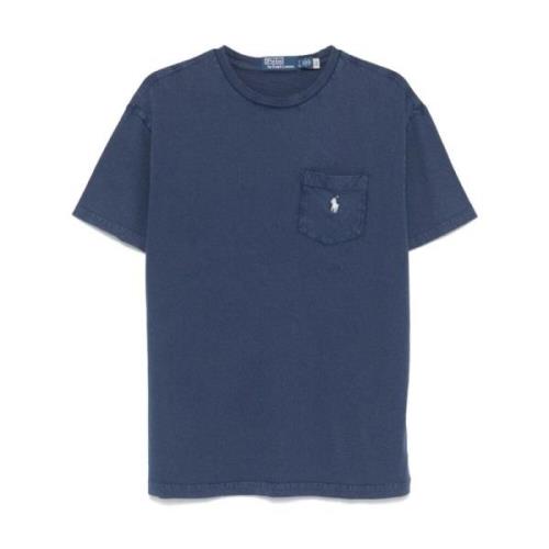 T-shirts en Polos Blauw Ralph Lauren , Blue , Heren