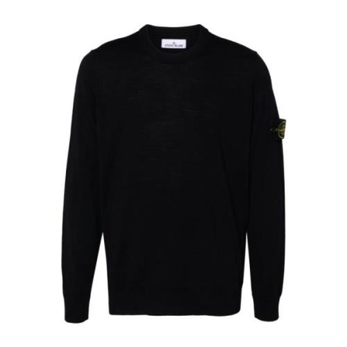 Blauwe Sweater Collectie Stone Island , Blue , Heren