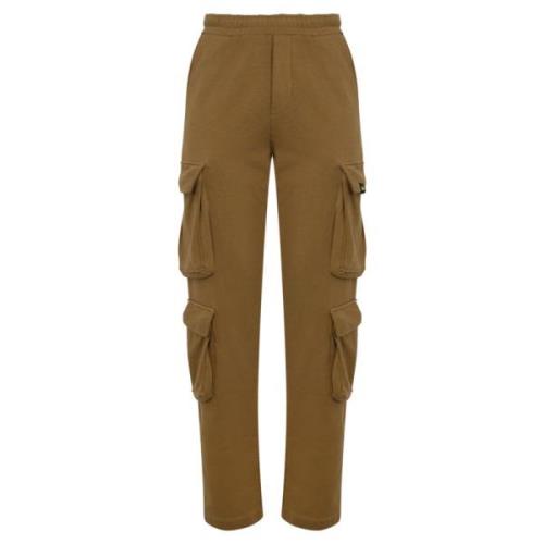 Cargo Katoenen Broek Bruin Rechte Pasvorm Barrow , Brown , Heren