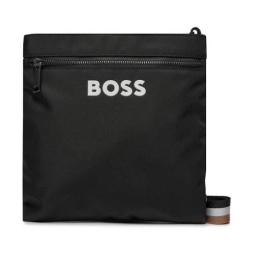 Zwarte Schoudertas Catch 3.0 Hugo Boss , Black , Heren