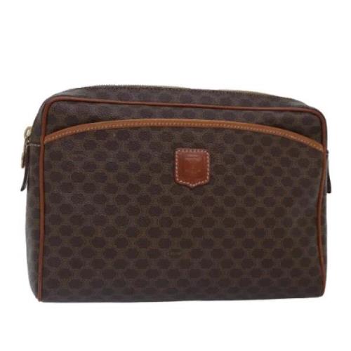 Pre-owned Canvas celine-bags Celine Vintage , Brown , Dames