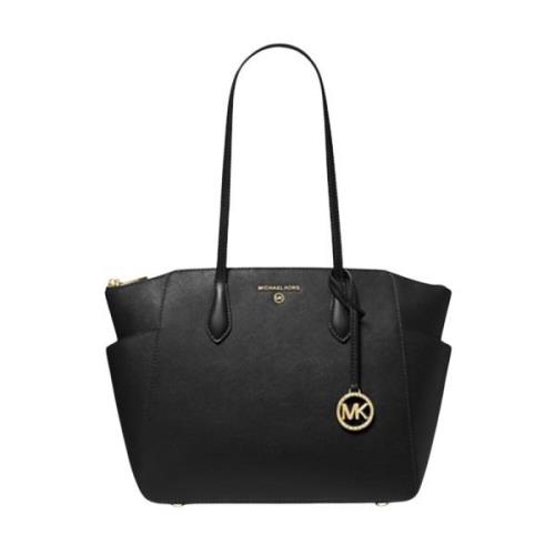 Zwarte Tote Tas Stijlvol Michael Kors , Black , Dames