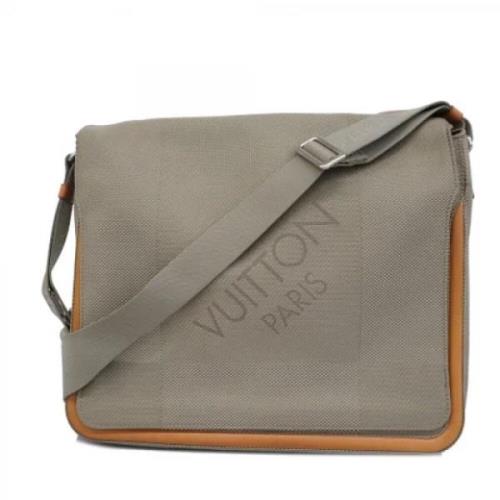 Pre-owned Fabric louis-vuitton-bags Louis Vuitton Vintage , Gray , Dam...