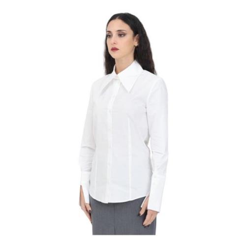 Wit overhemd met lange mouwen Chic Style Patrizia Pepe , White , Dames