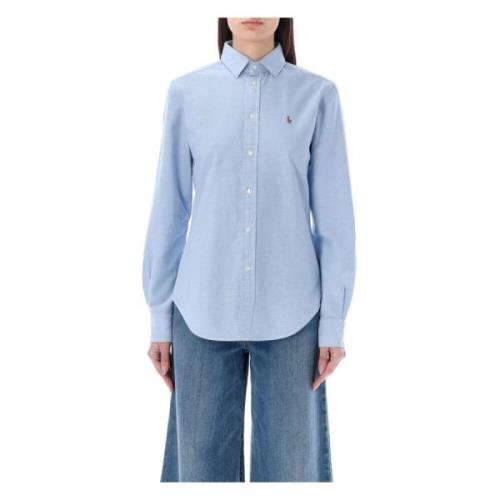 Dameskleding Shirts Lichtblauw Ss25 Ralph Lauren , Blue , Dames