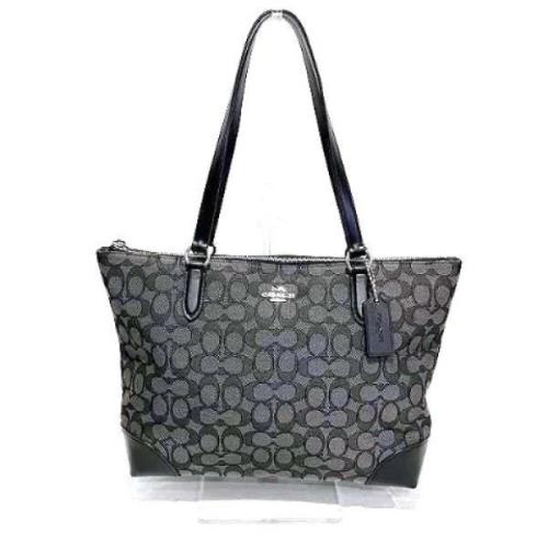 Pre-owned Canvas handbags Coach Pre-owned , Gray , Dames